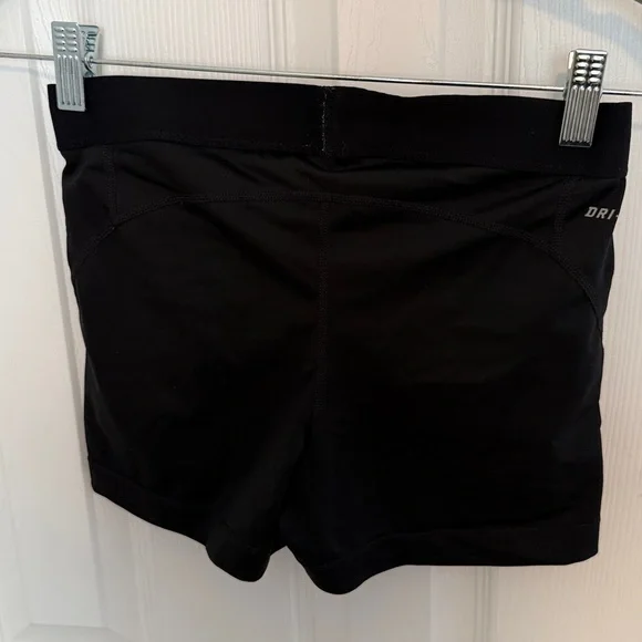 Nike Pro Women's Athletic Black Shorts - Picture 3 of 3